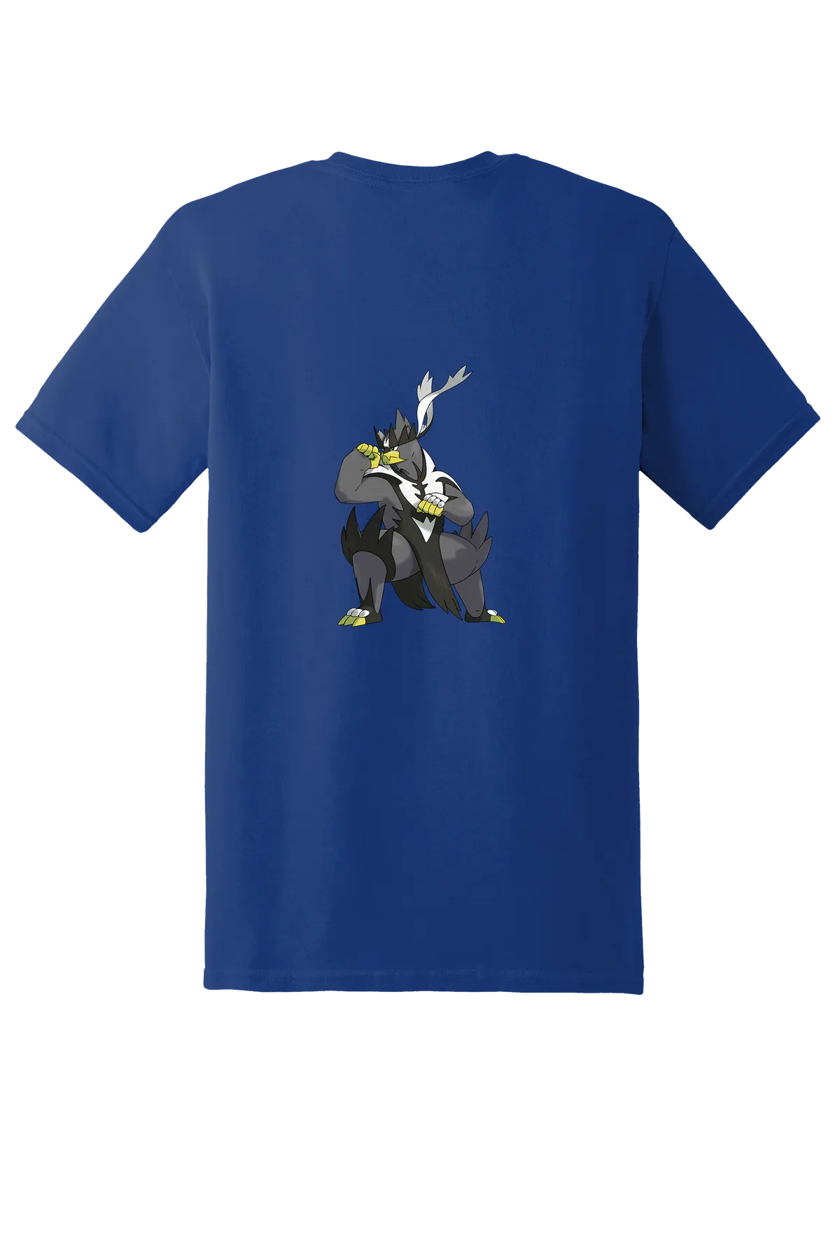 Pokemon Urshifu Tee, Fan Deep Royal, back print