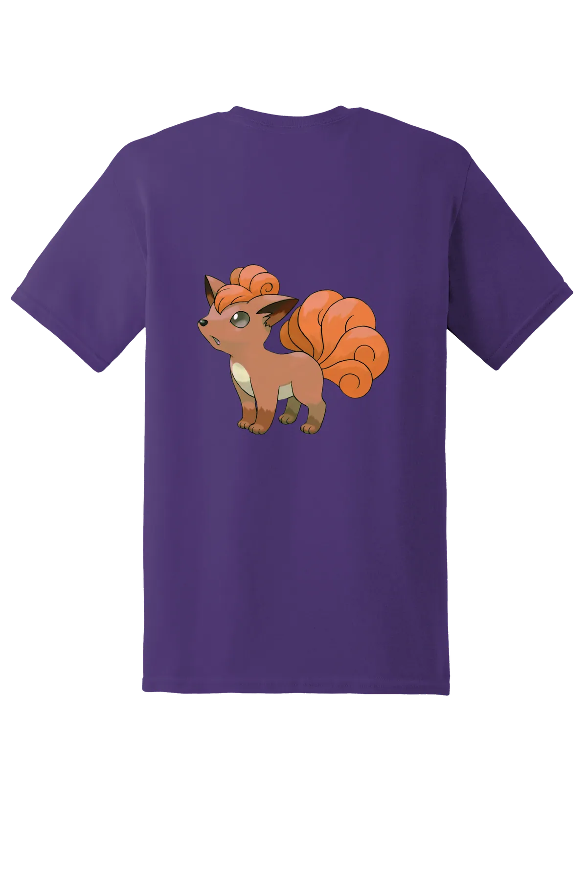 Pokemon Vulpix Tee, Lilac, back print