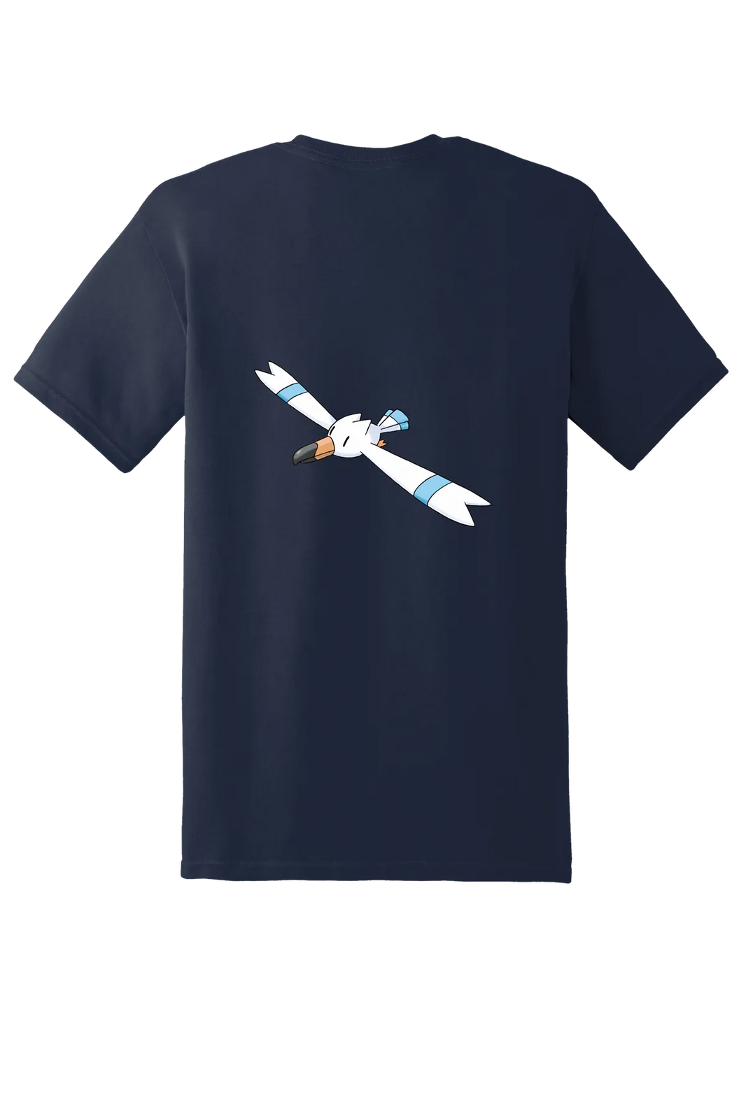 Pokemon Wingull Tee, Navy, back print