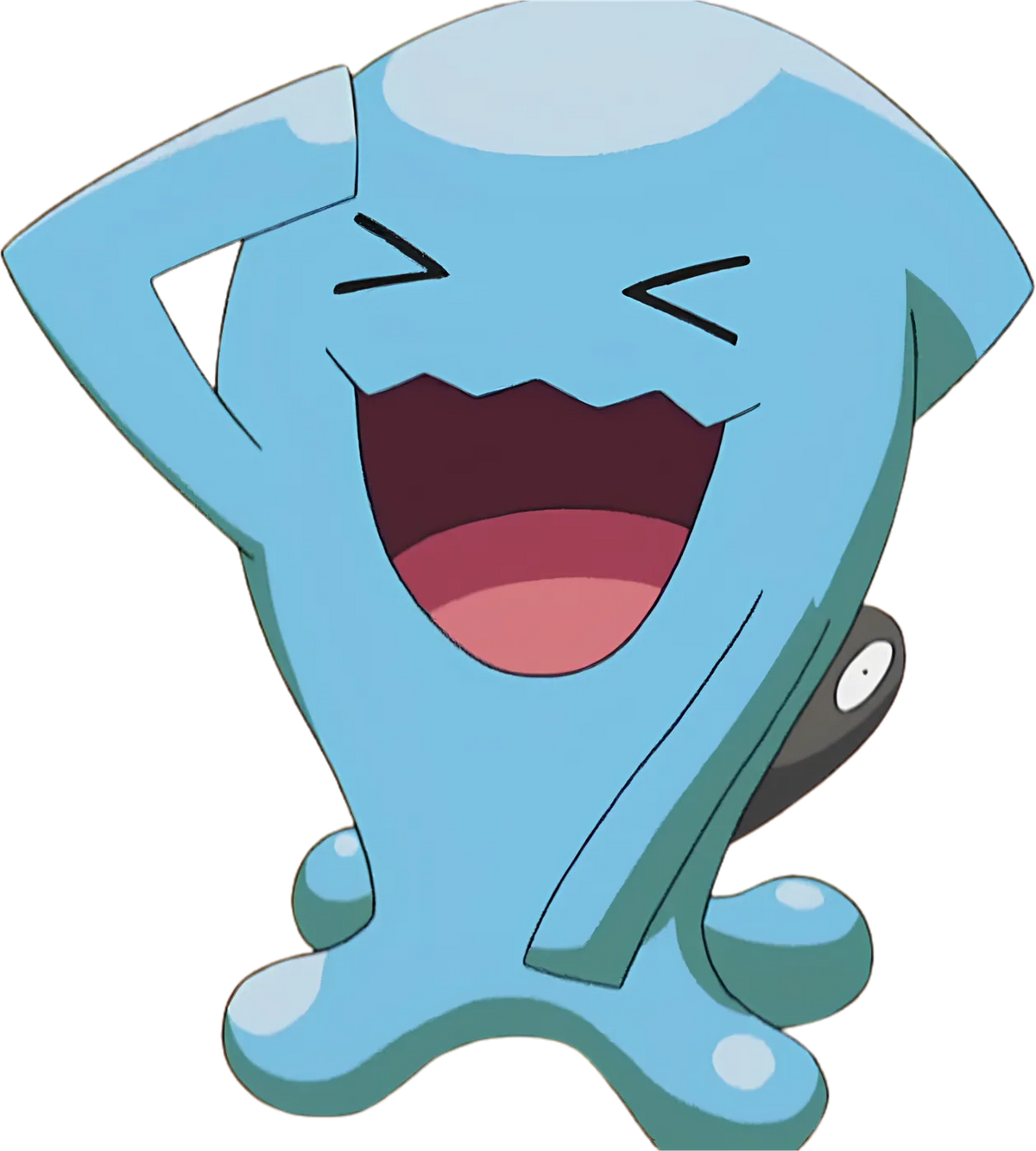 Pokemon Wobbuffet Tee, artwork, front print