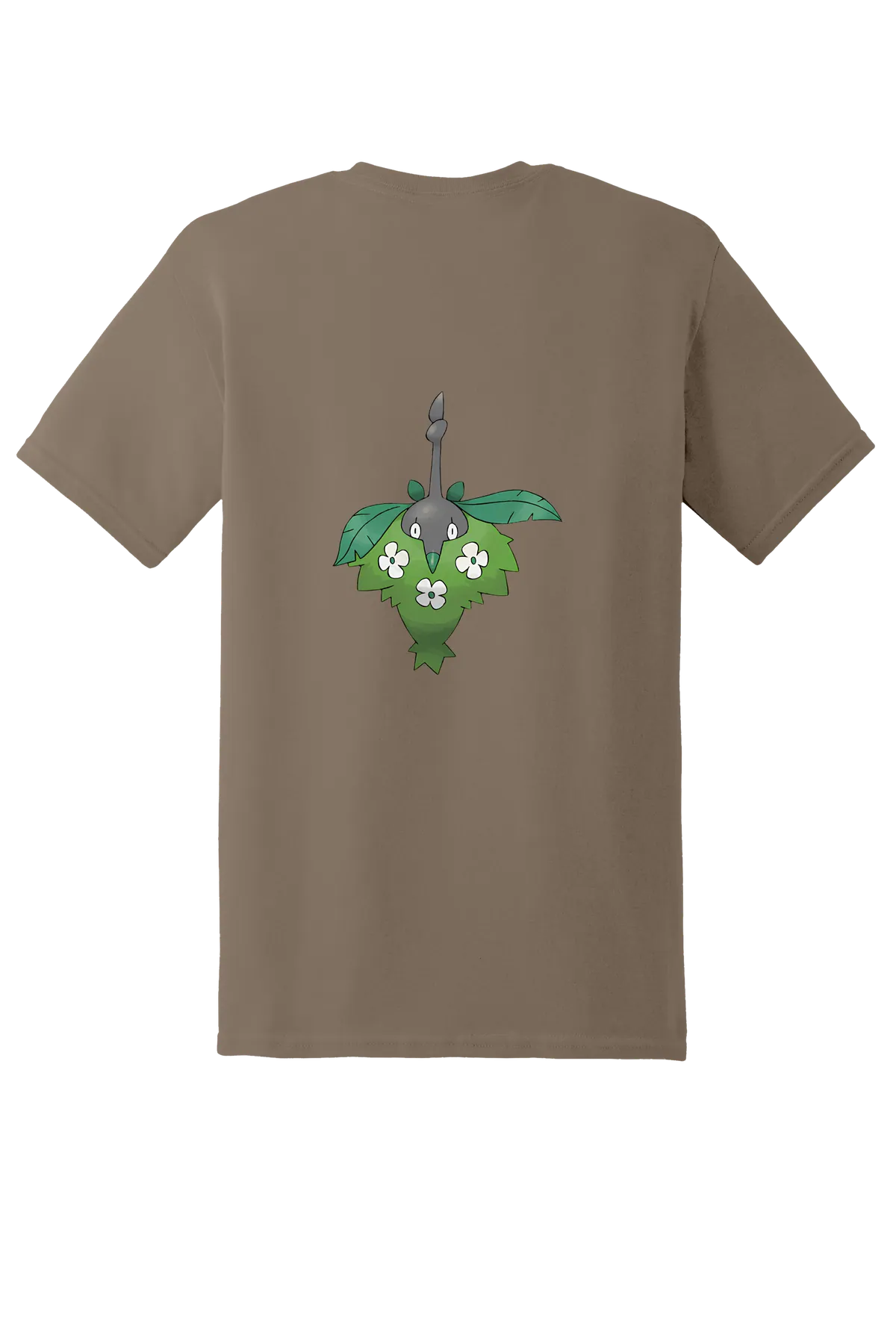 Pokemon Wormadam Tee, Brown Savana, back print