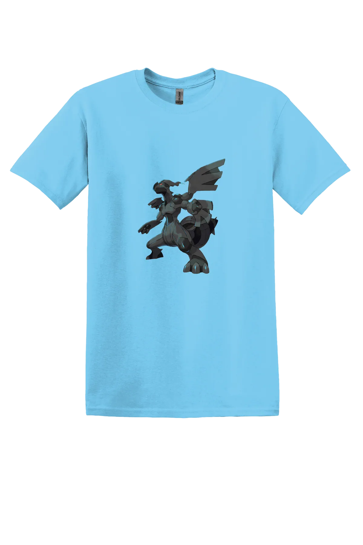Pokemon Zekrom Tee, Sky, front print