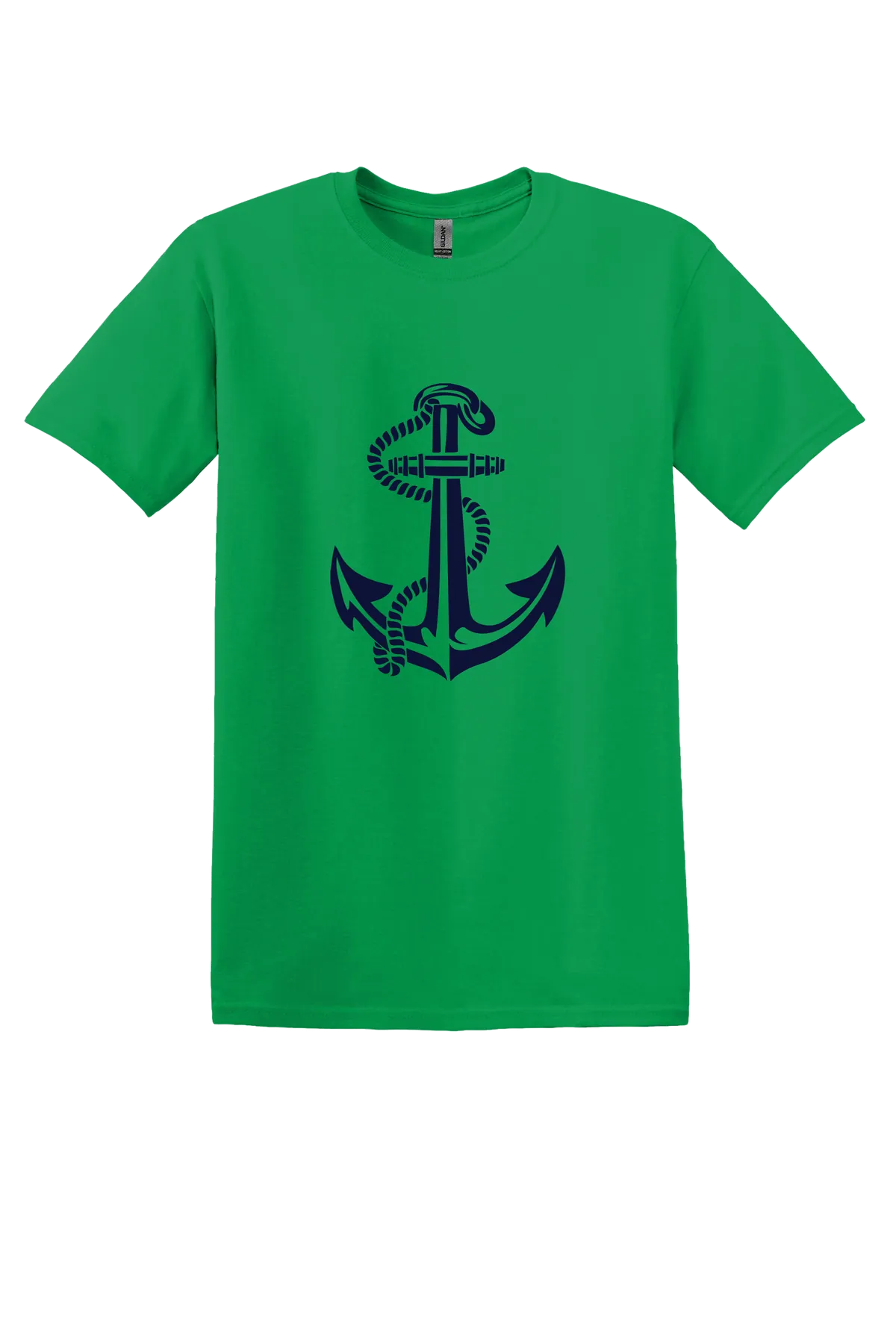 Popeye the Sailor 74 Tee, Irish Green, front print