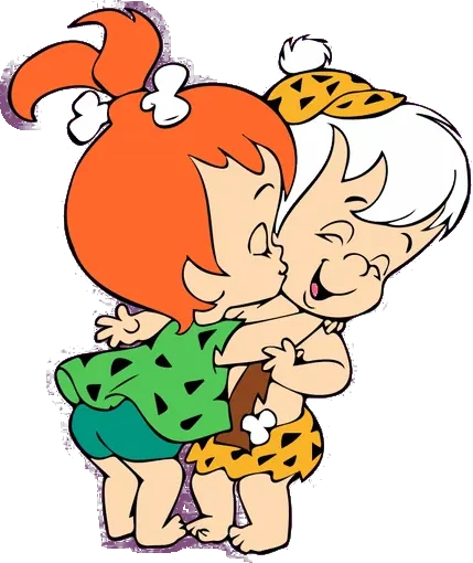 The Flintstones Pebbles_Bamm Bamm 02 Tee