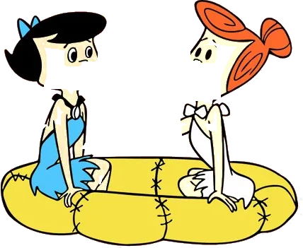The Flintstones Betty and Wilma Tee