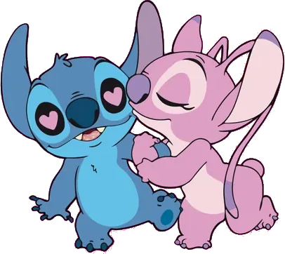 Lilo and Stitch Stitch and Angel Tee