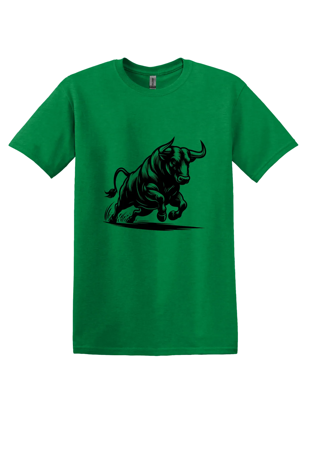 rodeo 105 Tee, Antique Irish Green, front print