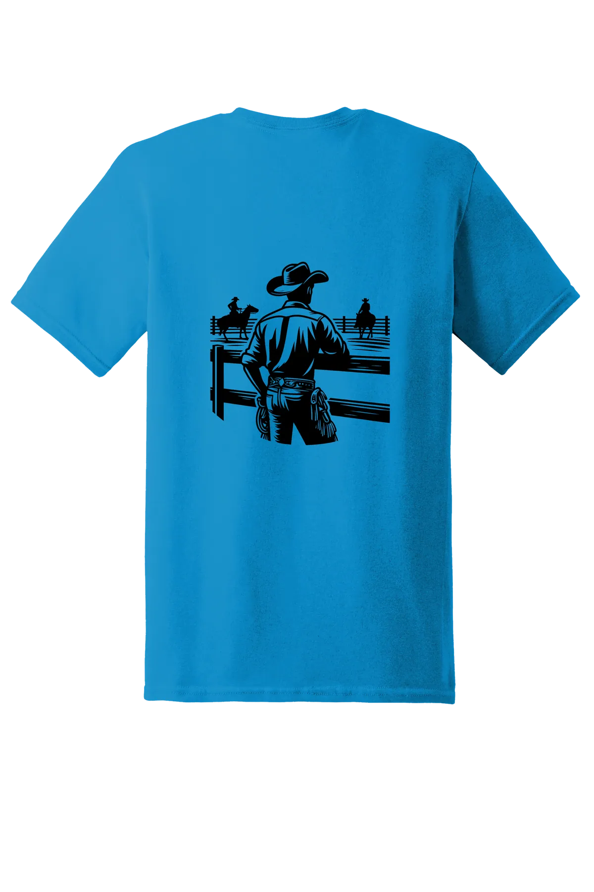rodeo 119 Tee, Sapphire, back print