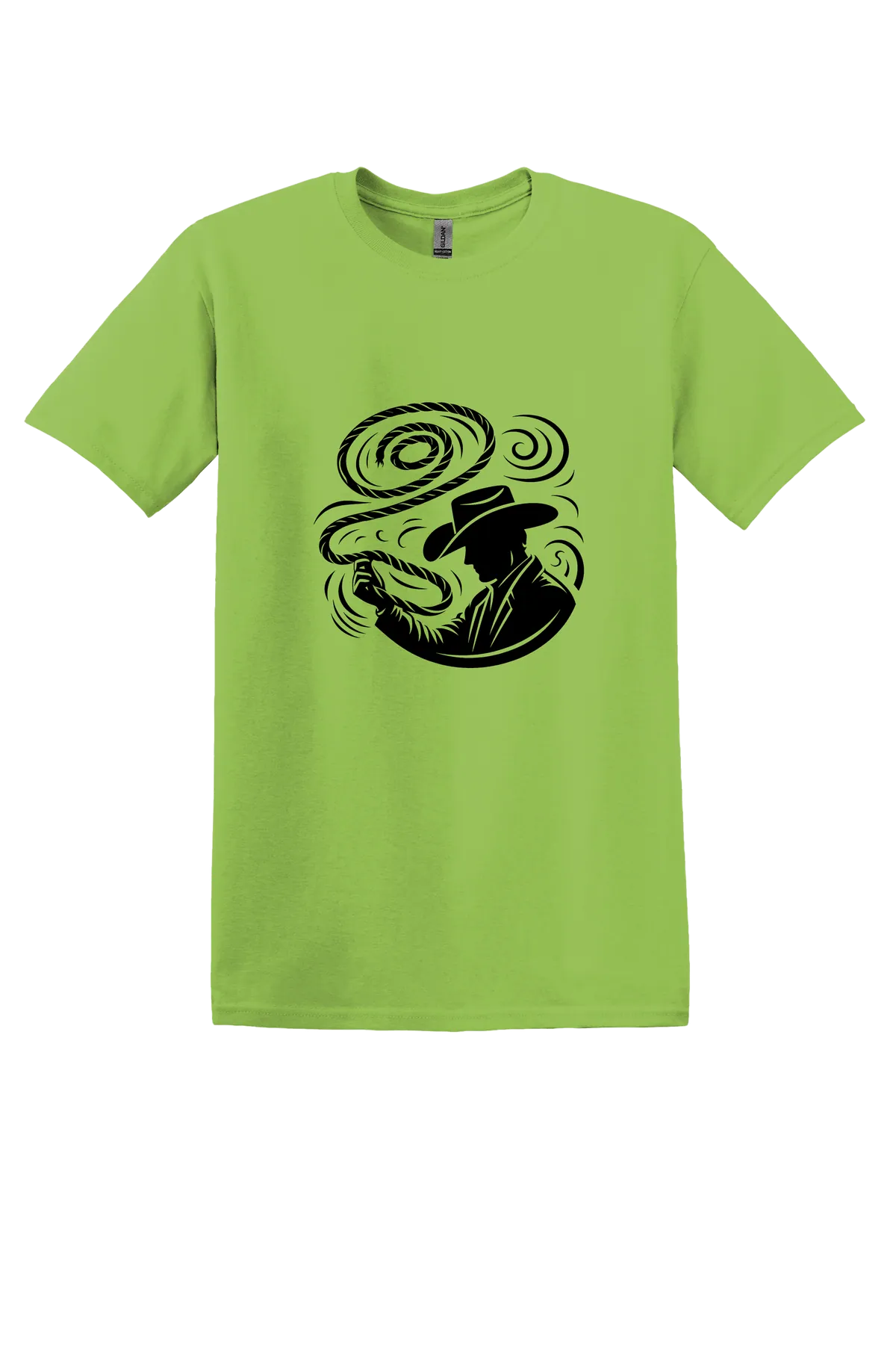 rodeo 129 Tee, Kiwi, front print