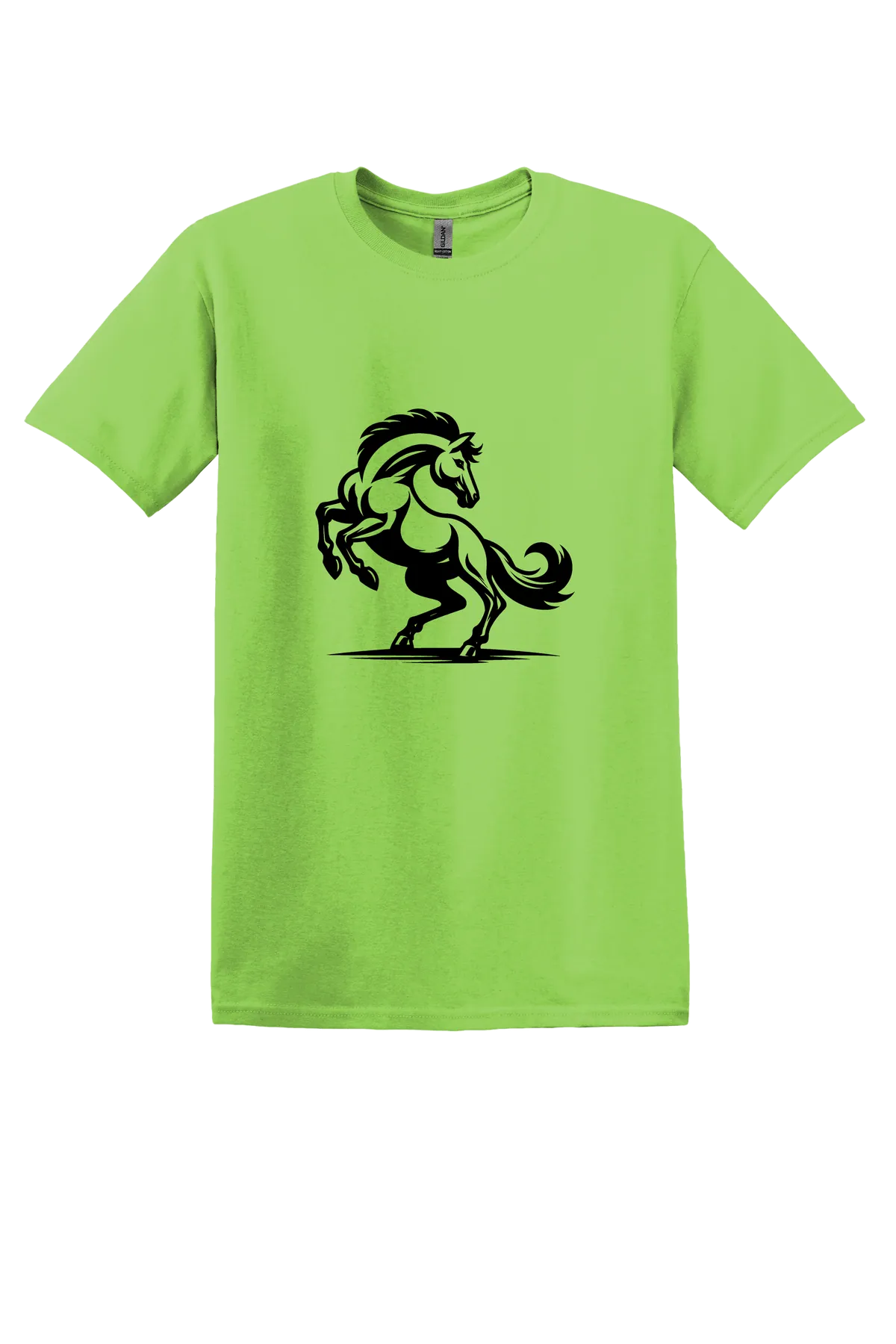 rodeo 145 Tee, Lime, front print