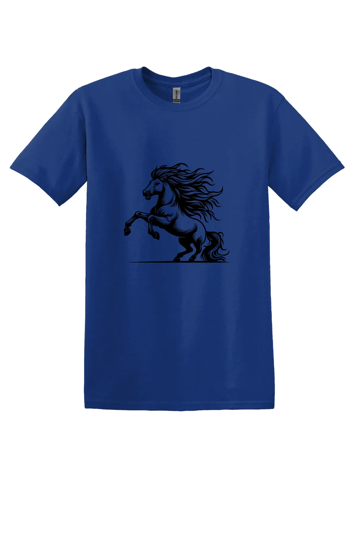 rodeo 150 Tee, Fan Deep Royal, front print