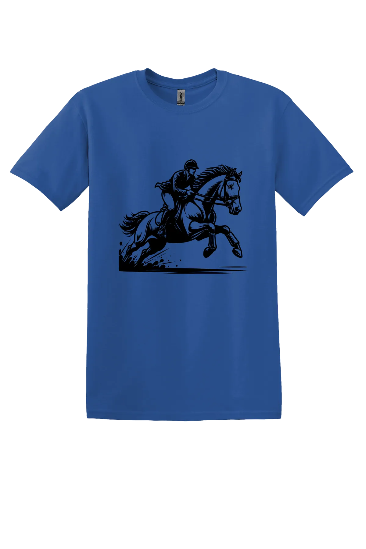 rodeo 151 Tee, Neon Blue, front print