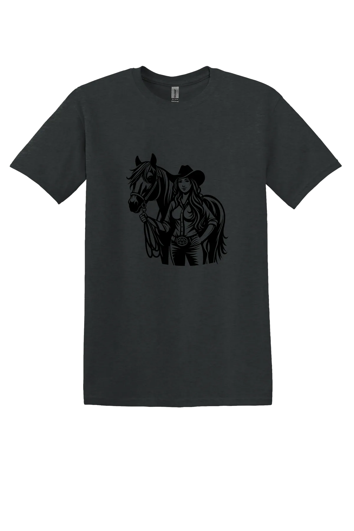 rodeo 155 Tee, Tweed, front print