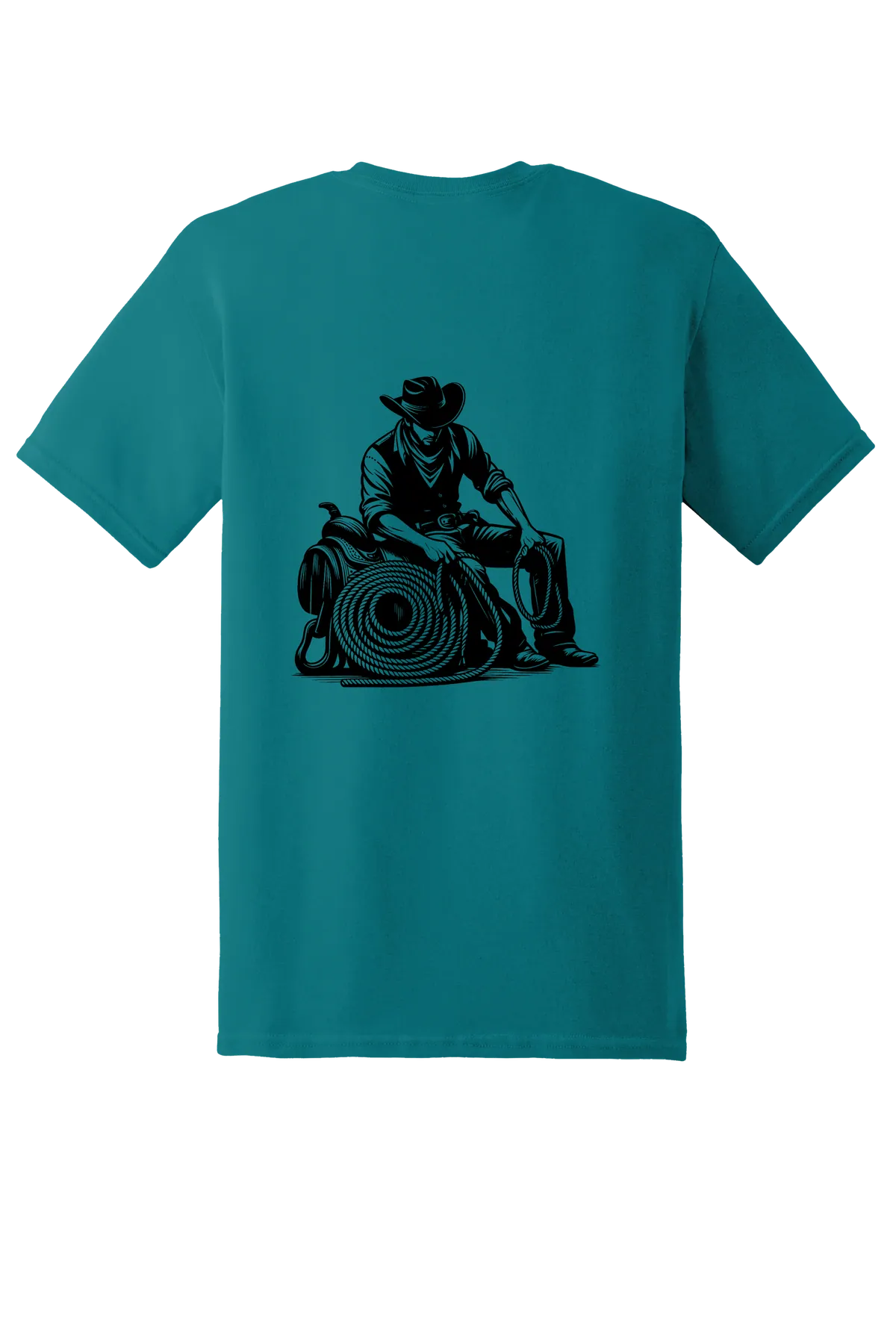 rodeo 18 Tee, Jade Dome, back print