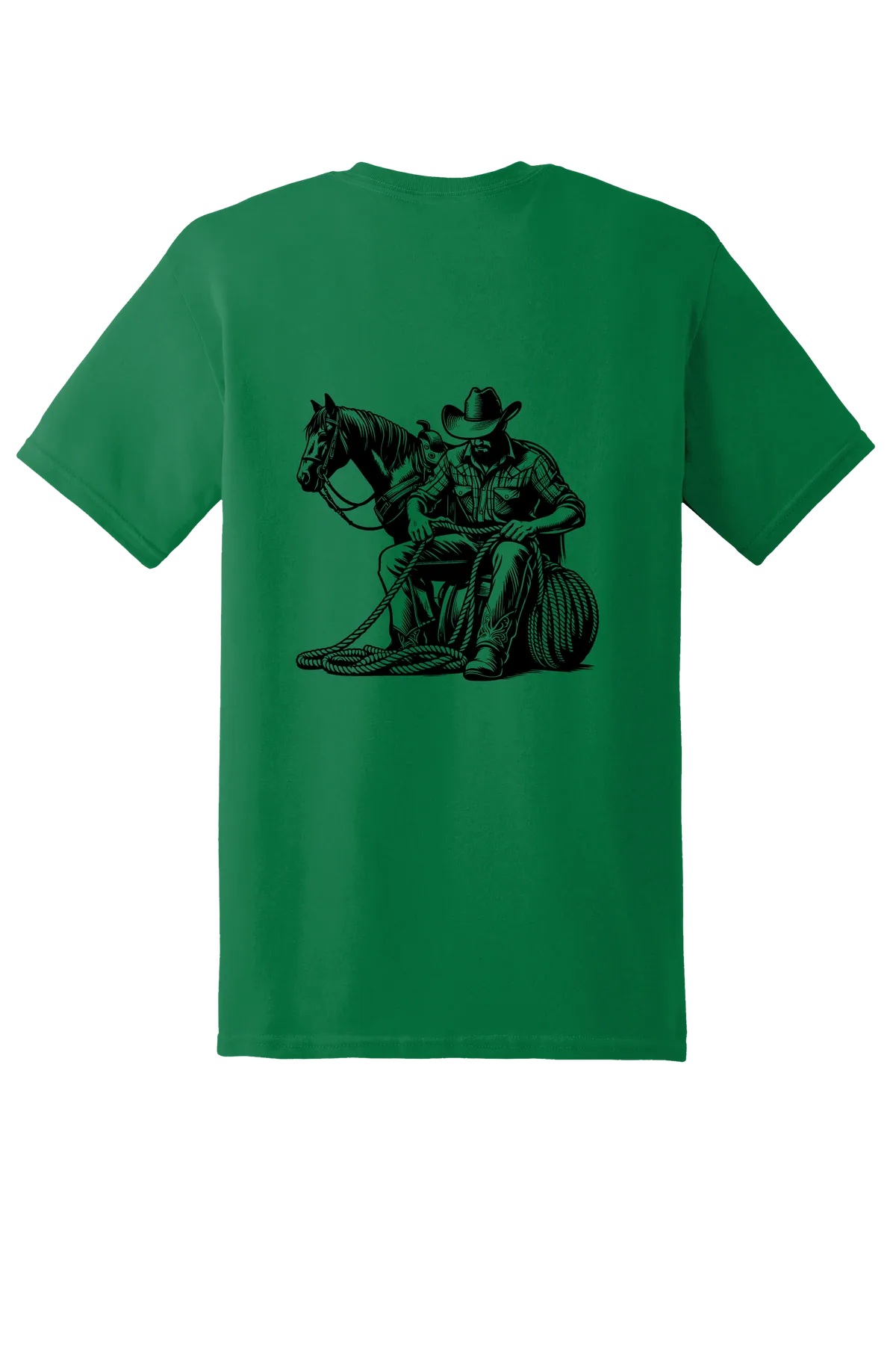 rodeo 187 Tee, Turf Green, back print