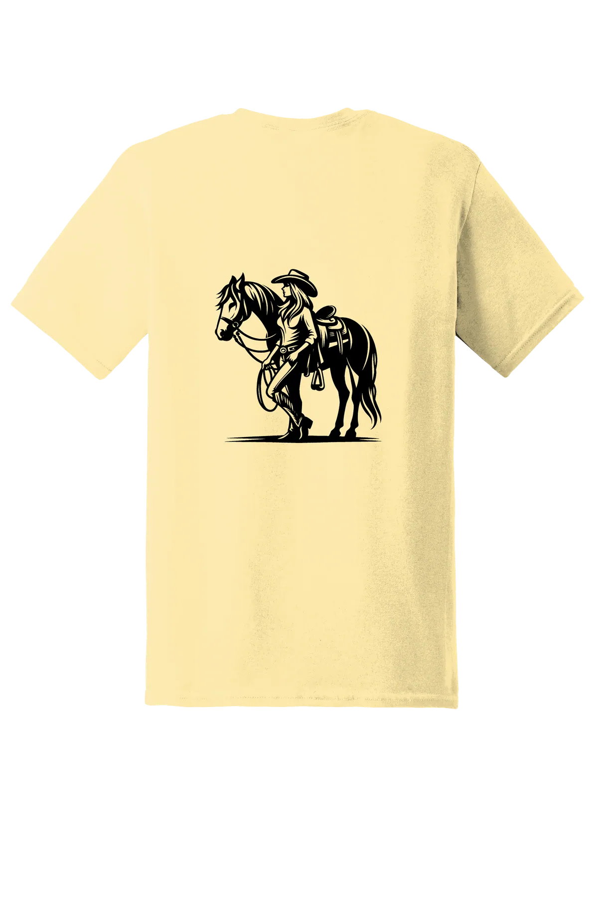 rodeo 24 Tee, Yellow Haze, back print