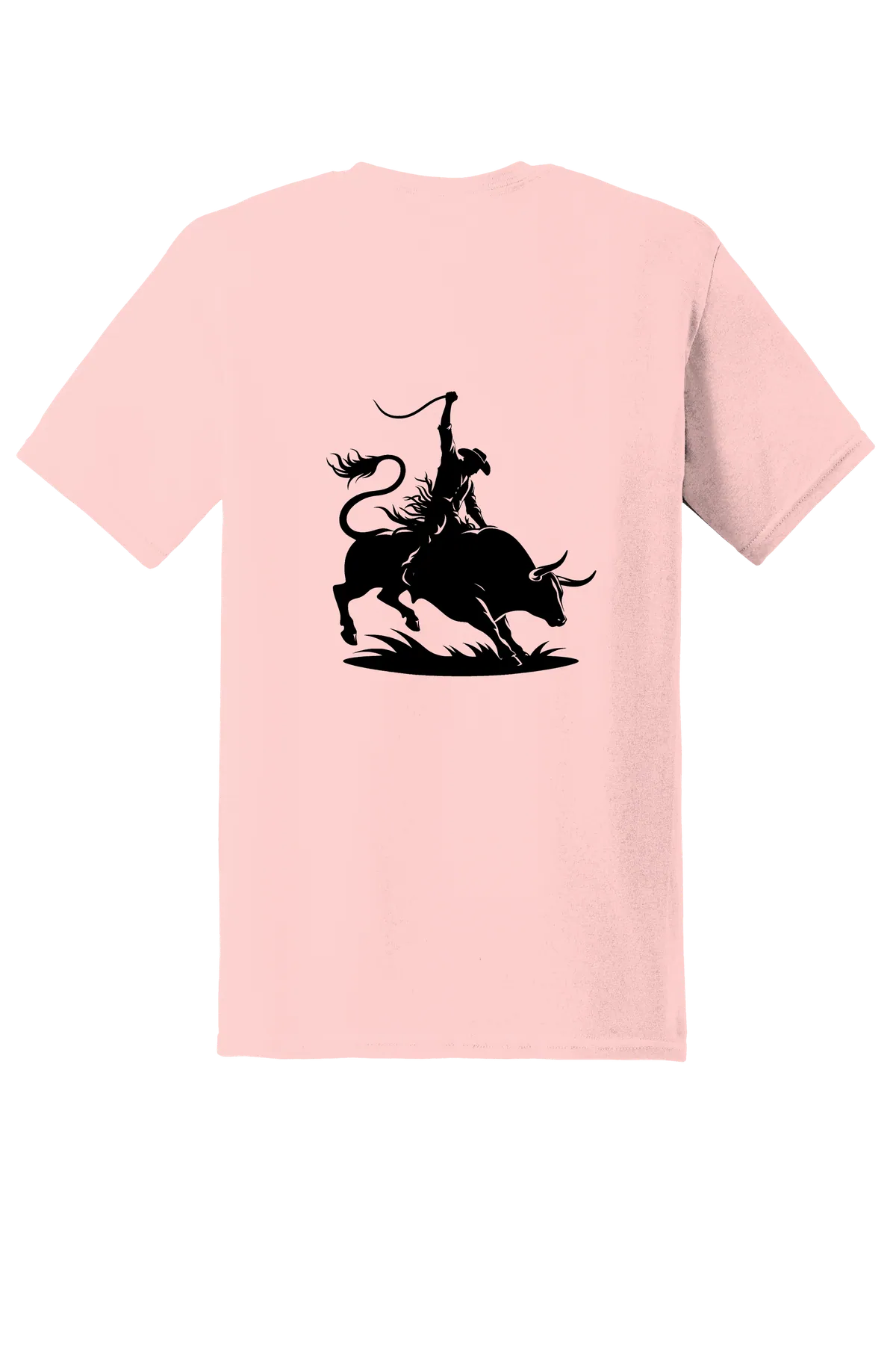 rodeo 31 Tee, Light Pink, back print