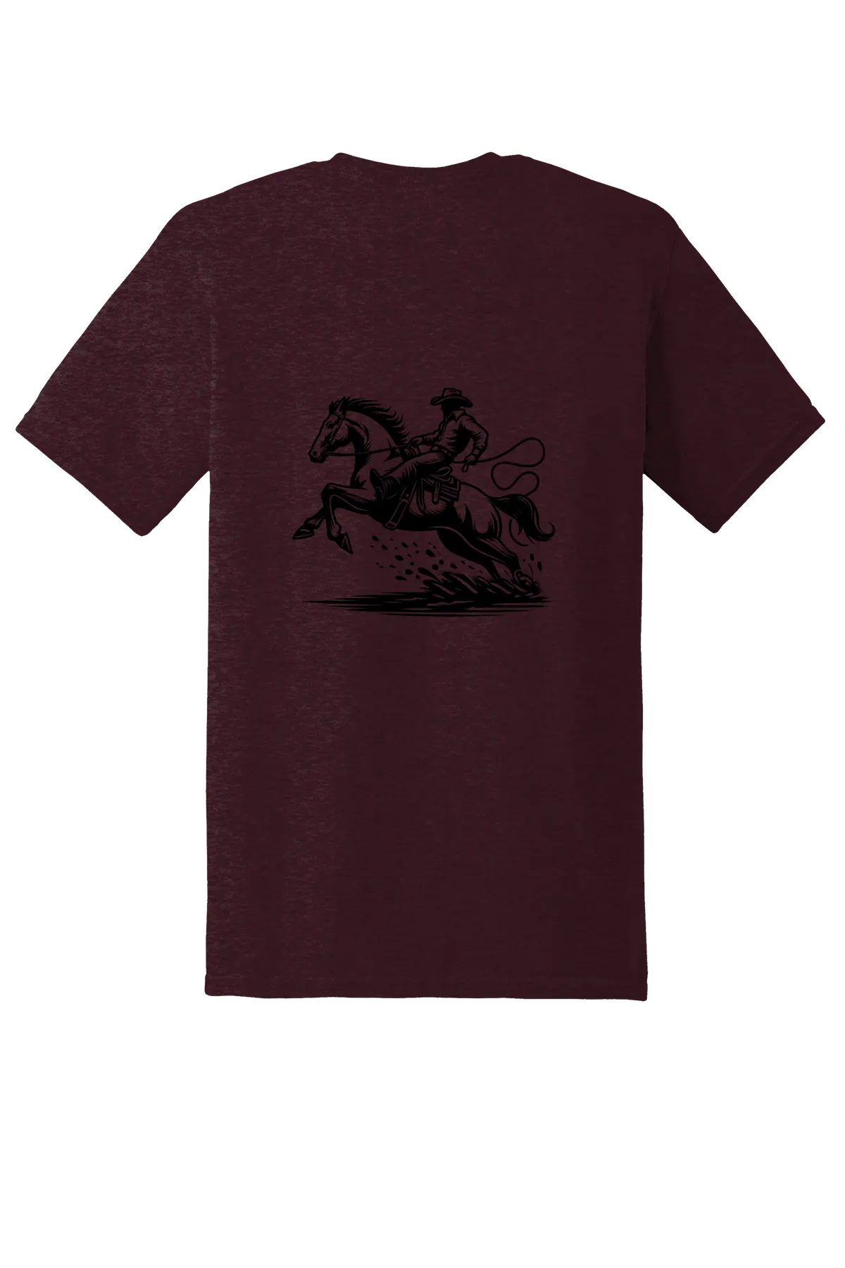 rodeo 52 Tee, Russet, back print