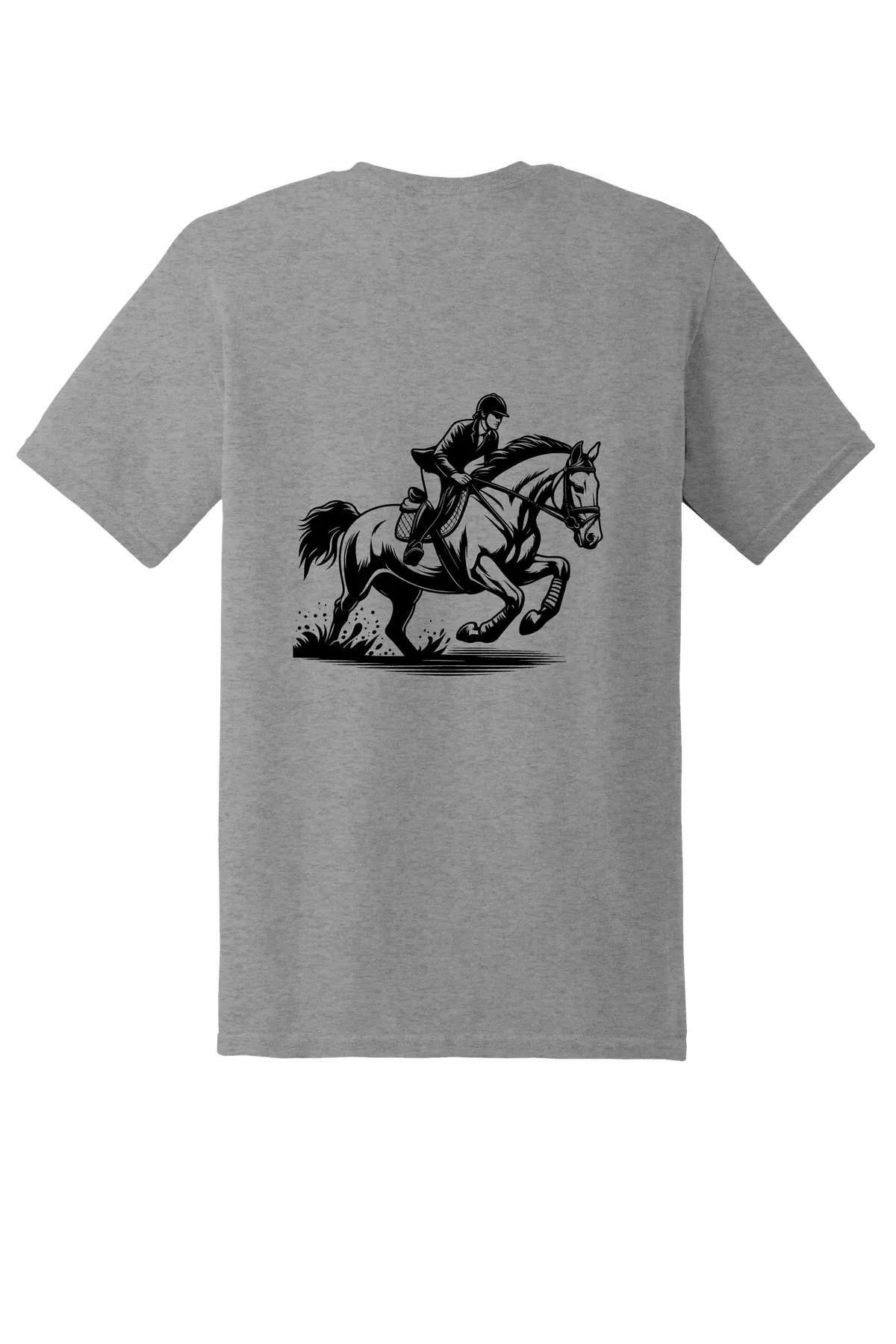 rodeo 92 Tee, Sport Grey, back print