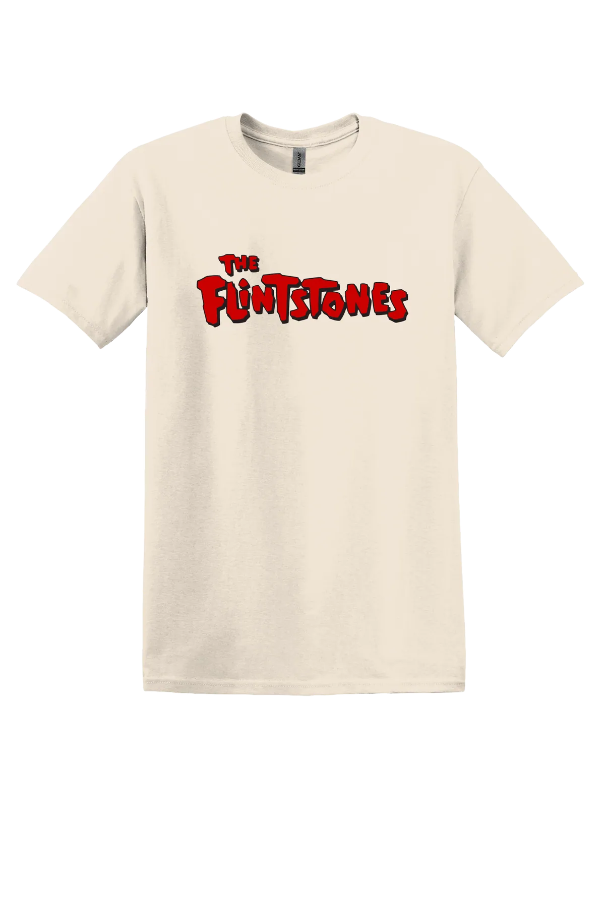 The Flintstones Flintstones 31 Tee, Natural, front print