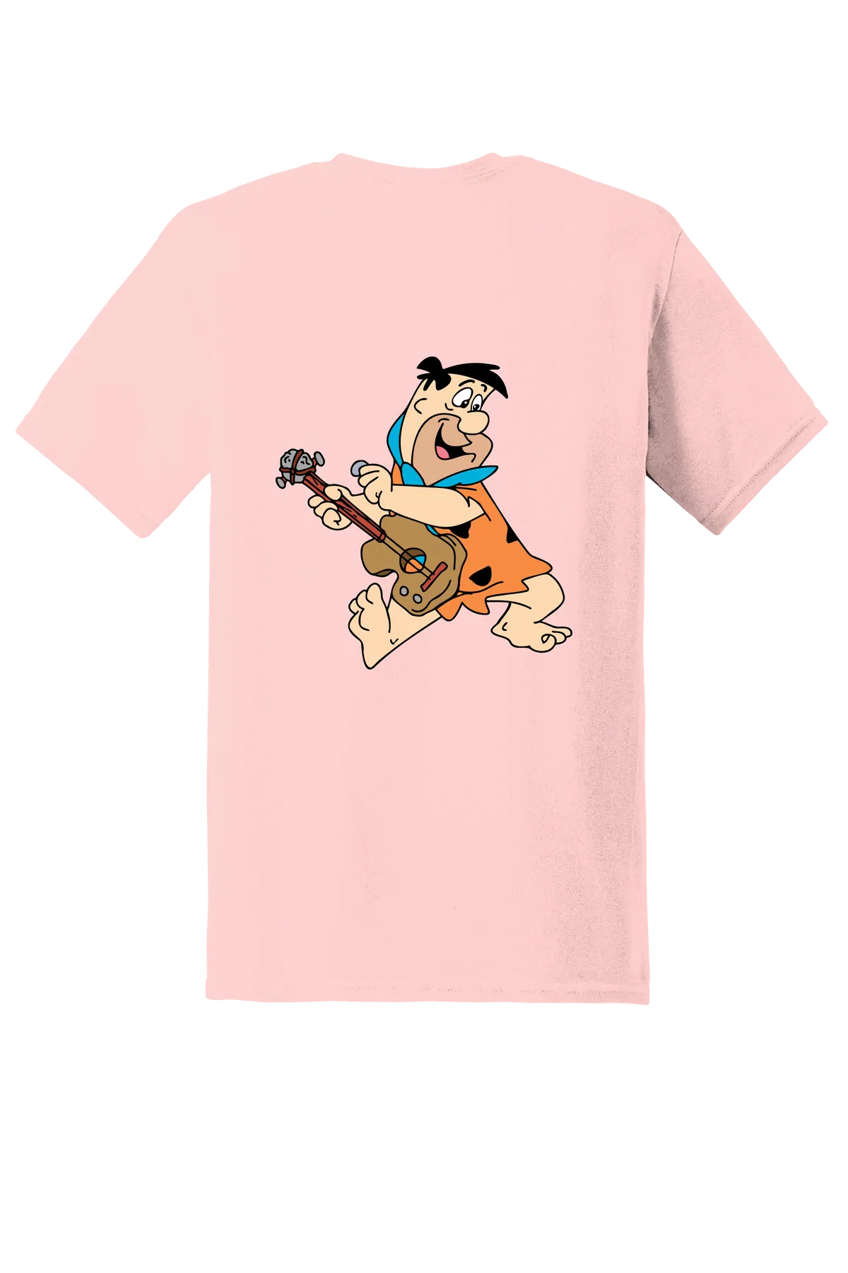 The Flintstones Fred 05 Tee, Light Pink, back print