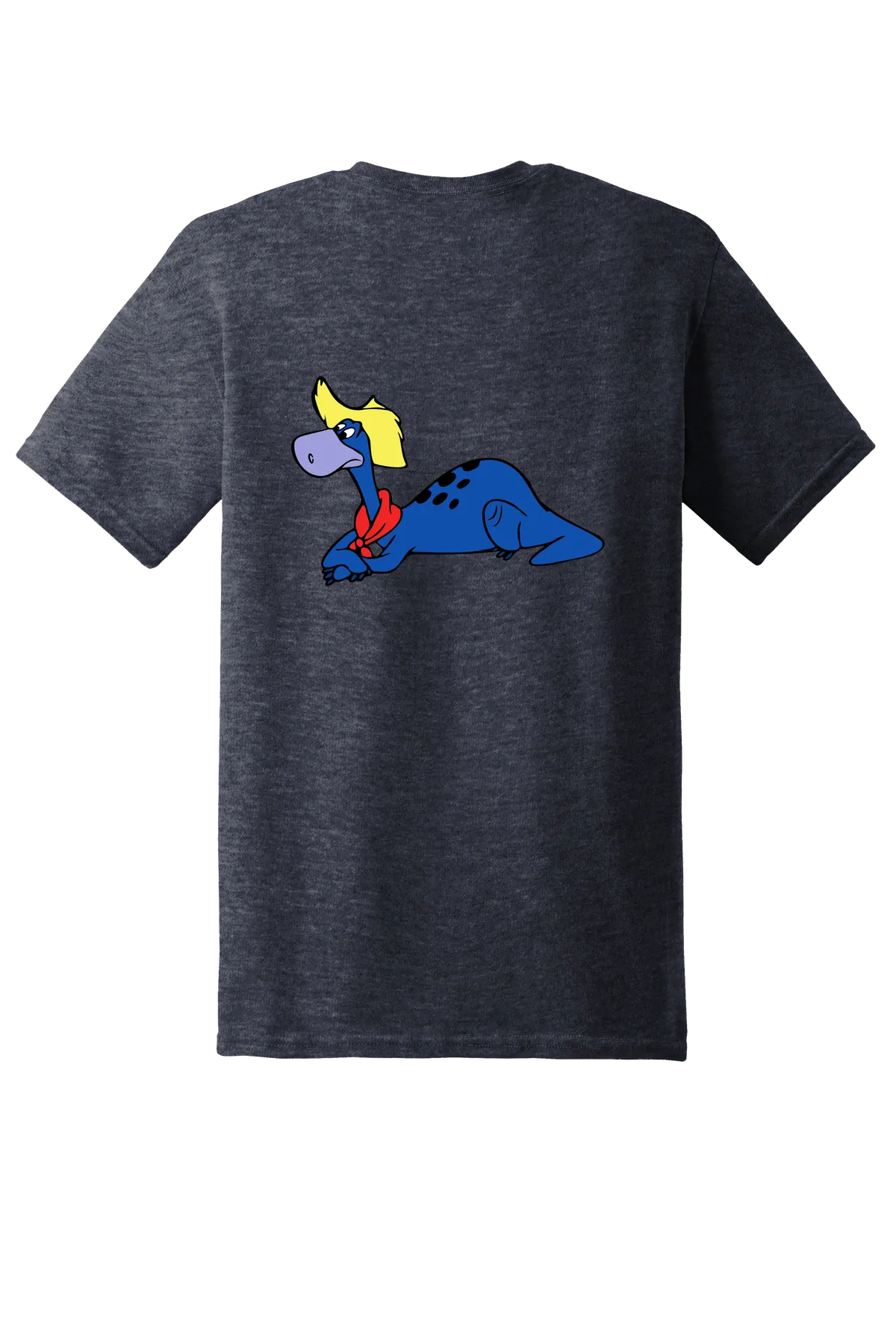 The Flintstones Pet 02 Tee, Heather Navy, back print