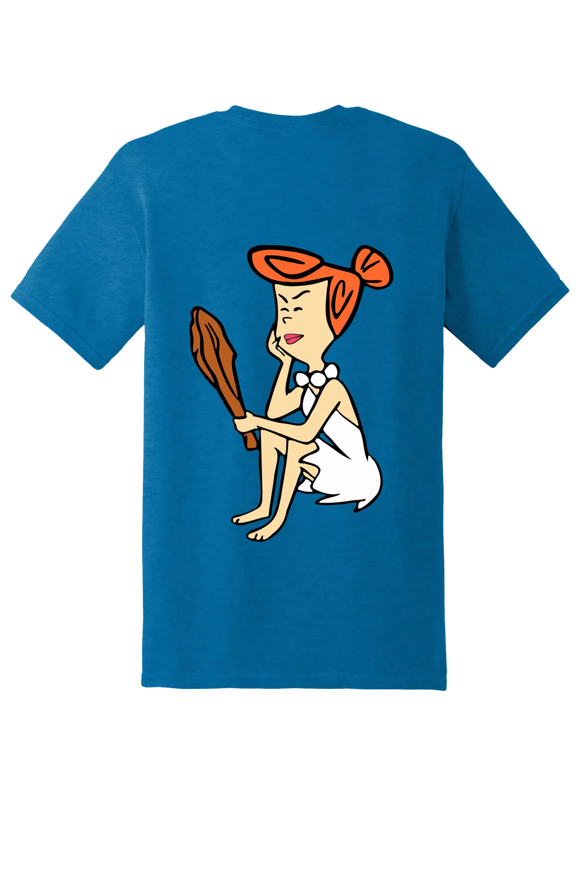 The Flintstones Wilma 07 Tee, Antique Sapphire, back print